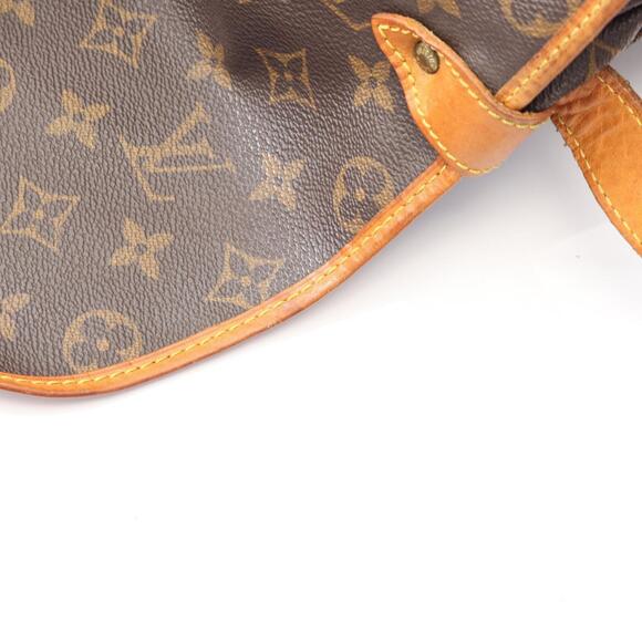 LOUIS VUITTON Brown Monogram Leather Shoulder Bag - Picture 6 of 10